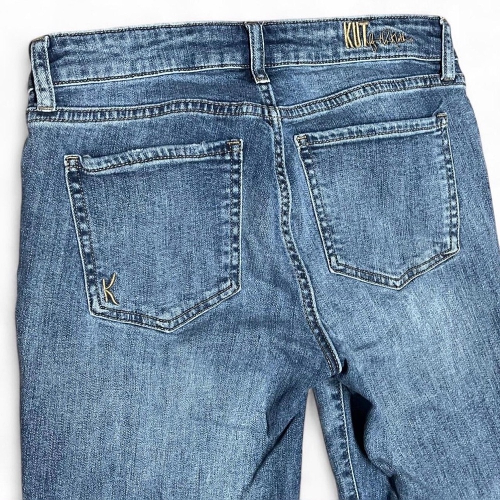 Kut from the Kloth Katy Boyfriend Jeans Women’s Size 2 Mid-Rise Stretch 28x29 - Picture 5 of 8